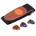 thumbnail image 3 of Guitar Strap, Guitar Picks Guitar Strap Installation Kit Soft Resilient Celluloid Picks Install Parts Stringed Cotton Metal  For Beginners For Children Black,Pink,Military, 3 of 8