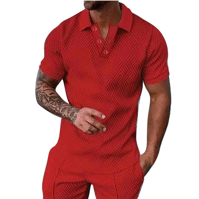 Chemises à Manches Courtes pour Hommes Tenues d'Été Mode Chemise Décontractée Manches Courtes Col Rabattu Blouse & Chemise Manches Longues Hommes Chemises Manches Courtes