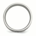 thumbnail image 2 of Titanium Sterling Silver Inlay Celtic Knot Flat 8mm Polished Band Ring 12.5 Size, 2 of 6