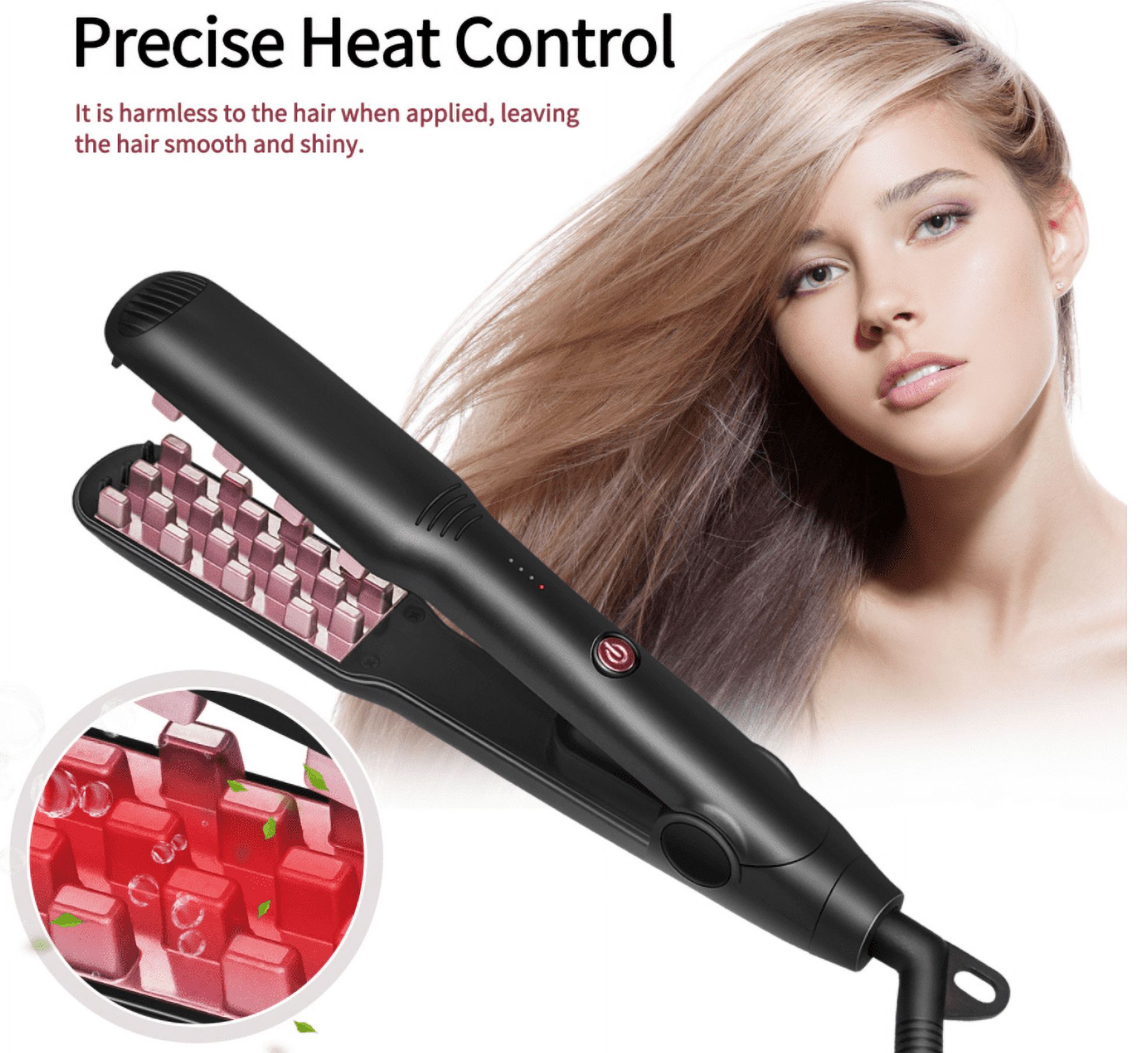 Hair Plumping Iron Increases Hair Volume Texture Ceramic Plate
