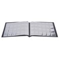 thumbnail image 1 of Coin Holder, Plug-in Type Coin Collection Book, 29mm Dia Coin Professional 10-Page for Enthusiast Exhibition Blue, 1 of 7