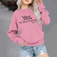 thumbnail image 2 of Chandail Enfants en Liquidation Liquidation Filles Col Rond Chandail Surdimensionné Mode Enfants Manches Longues Chandail à Enfiler Hauts 1-12 Ans Chandail Bébé Garçons Roses 7-8T, 2 of 6