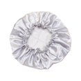 thumbnail image 1 of Womens Hair Bonnet Satin Bonnet Sleeping Cap Hair Protection Sleeping Bonnet for Gray, 1 of 9