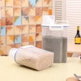 thumbnail image 4 of Storage tanks,Bin Cereal Rice Bin Portable Rice Bin Flour Box Container Cereal Flour Box 1.5l Portable Rice Cereal Flour Rice Box 1.5l Container With Cup Box Container With Dsfen, 4 of 6