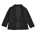 thumbnail image 2 of Élégant Complet Formel pour Filles à Manches Longues avec Col Châle et Poche Intérieure, devant Ouvert, pour Enfants, Occasions Stylées, 2 of 7