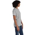 thumbnail image 2 of Hanes 5170 Comfortblend Ecosmart T-Shirt à Col Rond pour Hommes Taille 2X, Gris Oxford., 2 of 3