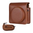 thumbnail image 1 of Mistaha Portable Instant Camera Case Carry Bag PU Leather with Shoulder Strap Compatible with Fujifilm, 1 of 8
