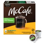 McCafé Haut de gamme Rôti moyen foncé, décaféiné, cafetières K-Cup