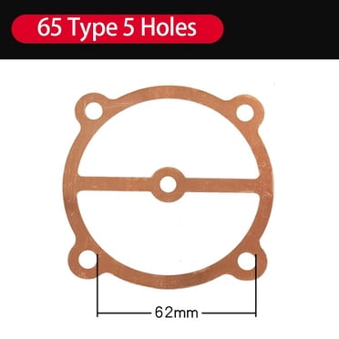 Air Compressor Cylinder Head Base Valve Plate Gaskets Washers Copper Pad 51 65