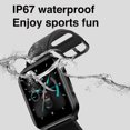 thumbnail image 2 of Lenovo Smartwatch S2 Pro Fitness Tracker with Body Temperature Activity Tracker Heart Rate Monitor Blood Pressure Blood Oxygen Sleep Monitor IP67 waterproof Smart Watch for IOS and Android, 2 of 10