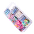 thumbnail image 3 of 1 Box Starry Sky Nail Foil Sticker Candy Transfer Sticker Shimmer Color Nail Shimmer Transfer Sticker Manicure Decorations Holographic Nail Paper Decals, 3 of 8