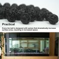 thumbnail image 3 of maskred 50/100 Pcs Balles Bio pour Récifs d'Aquarium et Étang Noires 16mm Balle pour Aquarium Cartouche de Filtration Filtre Humide et Sec Support Réutilisable 100 Pcs, 3 of 6
