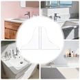 thumbnail image 1 of Shower Guard for Bathroom Water Containment Clear Shower Barrier Splashing in Shower 2 2PCS, 1 of 5
