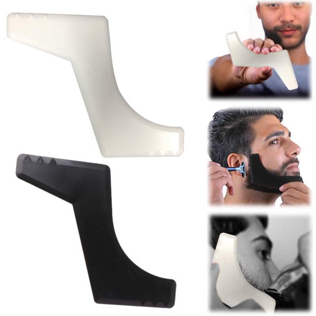 Beard Shaping Template Home Salon Beard Styling Template Accessory For Trimming Mustache Goatee Neckline And Hairline