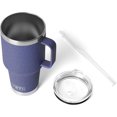 thumbnail image 4 of YETI Rambler Tasse en Paille 35 oz, Isolée sous Vide, Acier Inoxydable, Poussière de Lune, 4 of 8