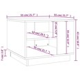thumbnail image 4 of vidaXL Coffee Table Brown Oak 55x55x43 cm Engineered Wood, 4 of 4