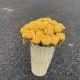 thumbnail image 1 of Roses Tricotées à la Main Simulation de Rose Bouquet Floral Décoration Cadeau, 1 of 1