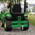 thumbnail image 2 of 3 Point Tractor Hitch, 3 Pt Quick Hitch Adapter with 2" Receiver & Weight Brackets for Category 1 Tractors, 2 of 6