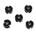 thumbnail image 1 of 5 Pieces Sturdy Aluminum Alloy 1/8 "Peep Sight Set for Compound Bow - Black, 1 of 7