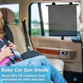 thumbnail image 2 of Homeya Baby Car Window Sun Shades Adjustable Roller Shield , 2 Pack, For Kids Pets, 2 of 8