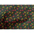 thumbnail image 4 of oneOone Tissu Popeline de Coton Imprimé Feuilles & Fleurs BTY 56 Pouces de Large, 4 of 4