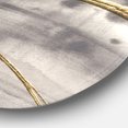 thumbnail image 2 of Designart 'Glam Painted Arcs I' Glam Metal Circle Wall Art, 2 of 3
