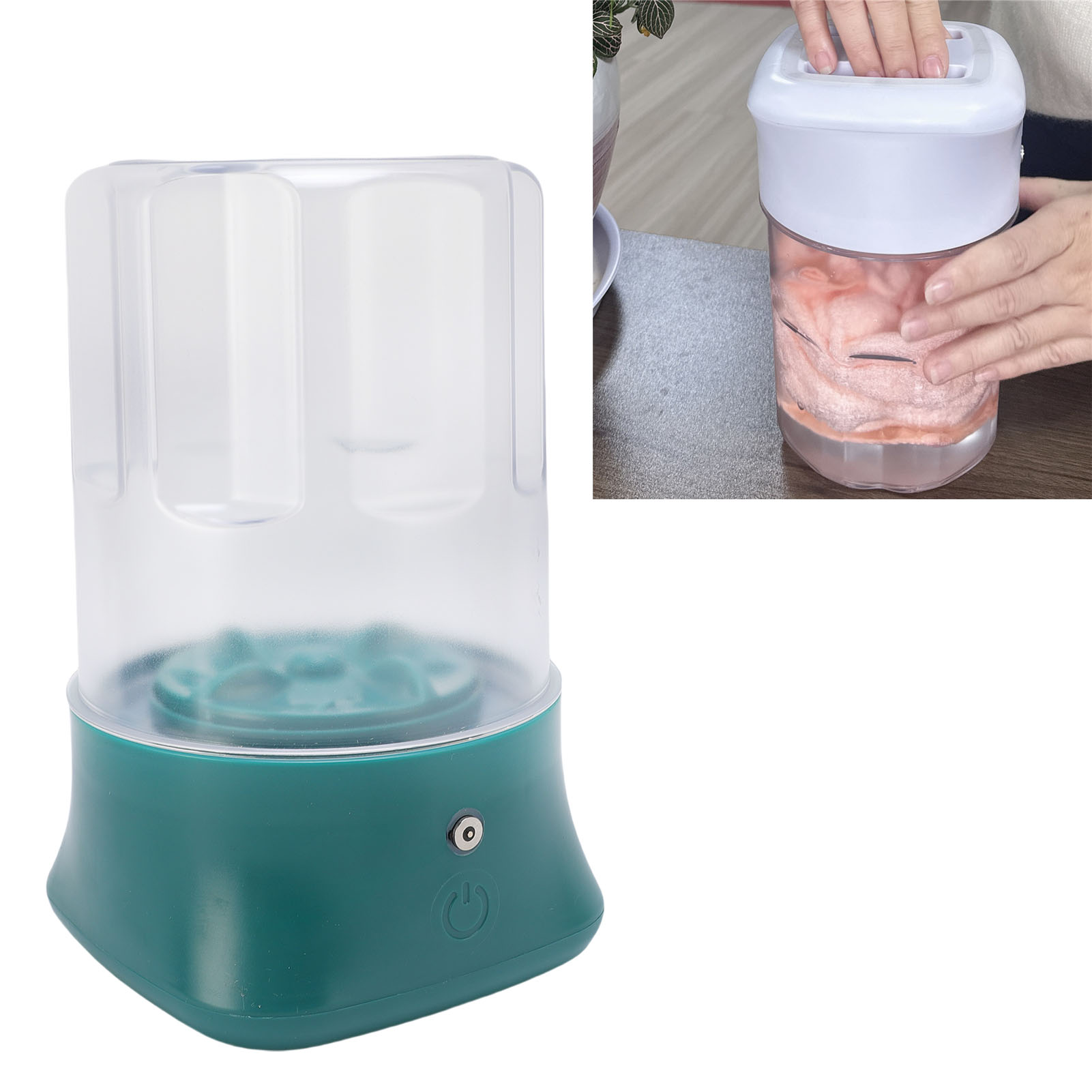 Portable RV Underwear Washer, Mini Travel Laundry Washer Camping Washing Machine for Apartment Dorm Hotel