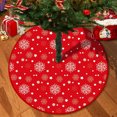 thumbnail image 2 of Christmas Tree Skirt 35 in Print Bottom Decoration, 2 of 6