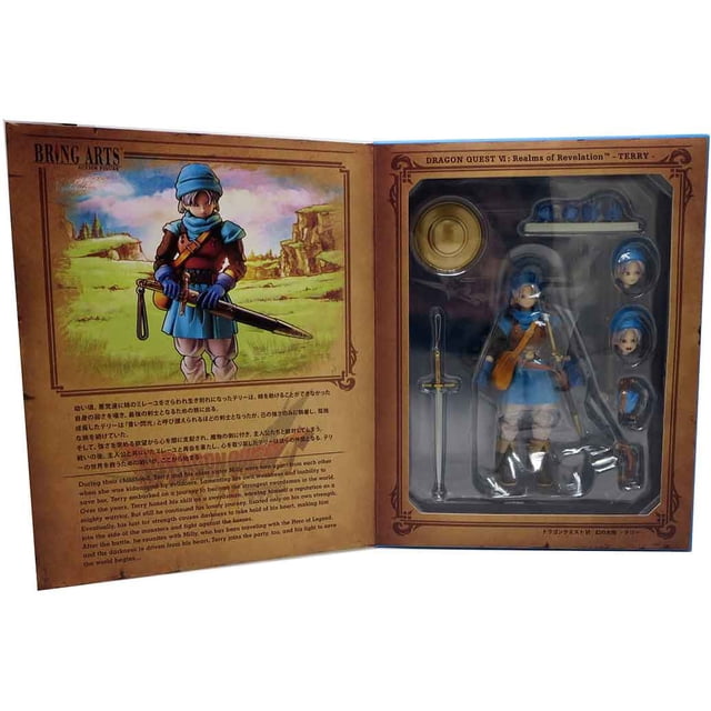 Dragon Quest Royaumes de la Révélation Figurine Articulée de 6 Pouces - Terry