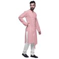 thumbnail image 4 of Atasi Indian Mandarin Collar MensKurtaSolid Button DownKurtasEthnic Clothing, 4 of 5
