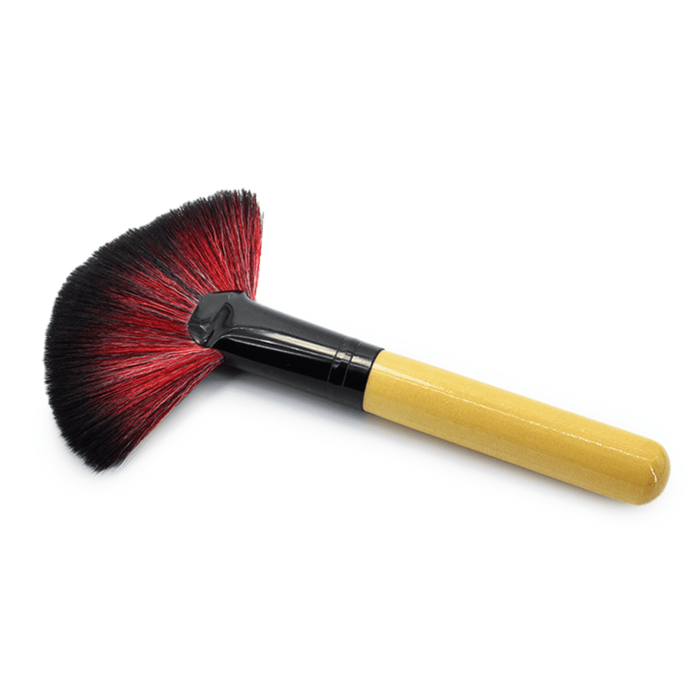 Fan Brush Face Makeup Brush Professional Highlighting Make Up Brushes Blush Bronzer Cheekbones Brush Soft Cosmetic Tool