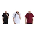 thumbnail image 3 of QualitChoice Vêtements de Cuisine à Manches Courtes pour Hommes Accessoires de Restauration Uniforme Unisexe pour Barbecue Rouge 3TG, 3 of 6