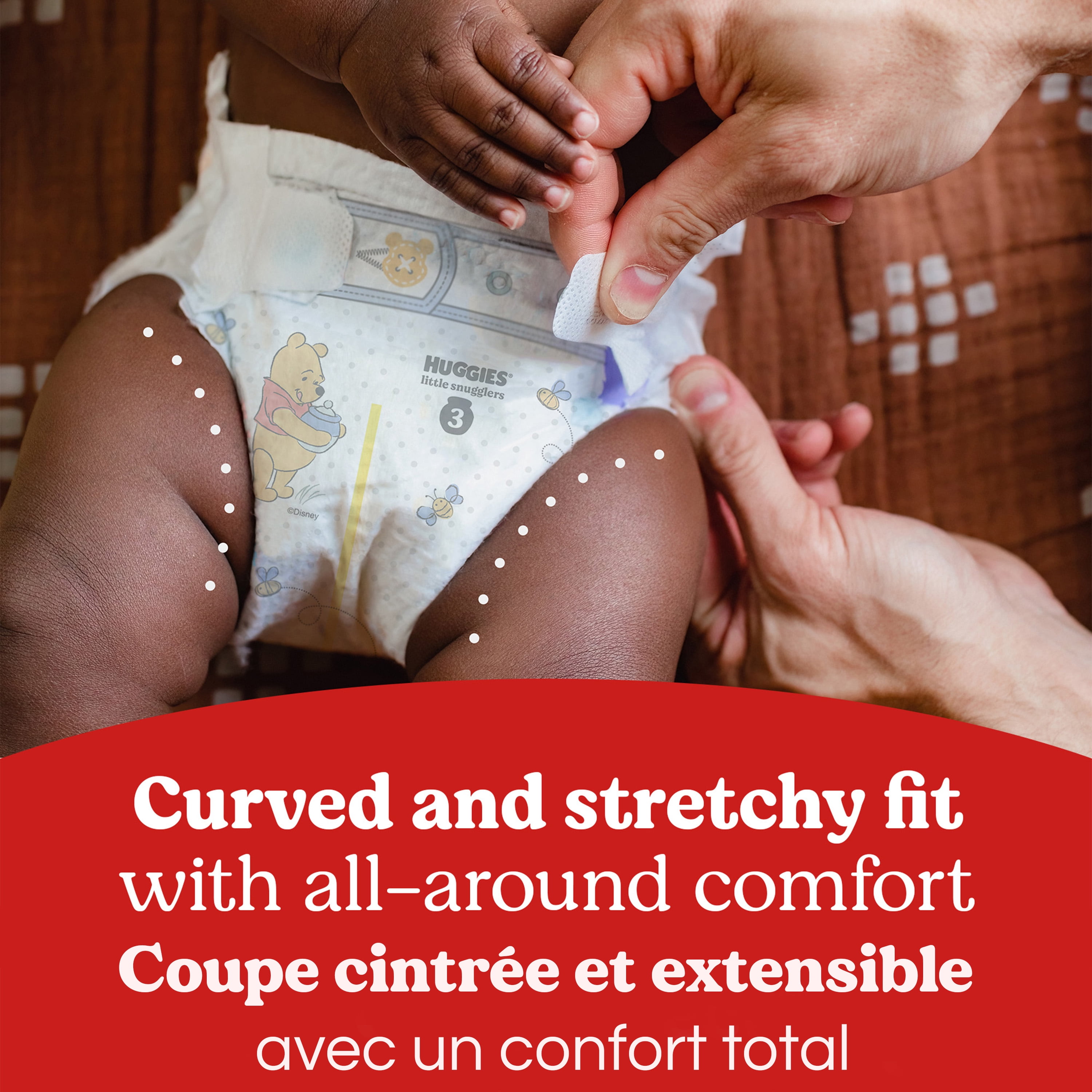 Couches pour bébé Huggies Skin Essentials, taille NB (6 à 9 lb), 180 couches