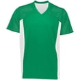 thumbnail image 1 of ASI 264.340.M Chandail de Football Réversible pour Adulte avec Drapeau, Kelly et Blanc - Moyen, 1 of 1