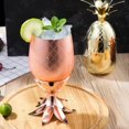 thumbnail image 2 of Pineapple Cocktail Cup, Copper Plated Pineapple Cocktail Bar Mug Party Cup, 2 of 8