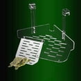 thumbnail image 4 of Milaget Acrylic Tortoise Ramp Climbing Aquatic Animals Reptile Dock Turtles Resting 29cmx24cm, 4 of 7
