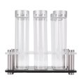thumbnail image 1 of 6Pcs Transparent Glass Coffee Bean Display Tube Storage Tubes Set, Airtight Sealing, Display Stand, High Borosilicate Glass, DIY Home Decoration, for Shop Displays, 1 of 7