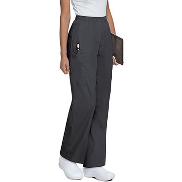 Landau Pantalon d'Uniforme Classique pour Femmes, Graphite, TXL