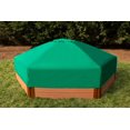 thumbnail image 1 of 7ft. x 8ft. x 13.5in. Hexagonal Collapsible Sandbox Cover, 1 of 6