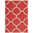 thumbnail image 1 of Safavieh Courtyard Red Indoor Outdoor Rug - 5'3" x 7'7", 1 of 5