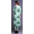 thumbnail image 4 of Bimba Kurti Imprimée à Manches 3/4 Tenue d'Été Kurta Tunique Droite pour Femmes, 4 of 6