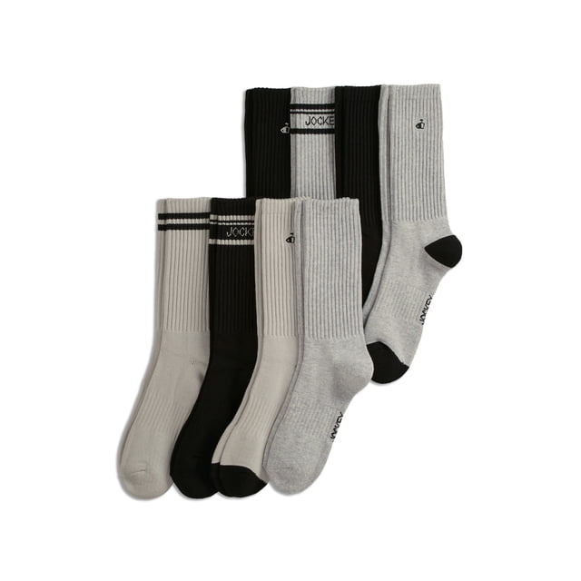 Jockey Men's Everyday Cotton Blend Crew Sock - 8 Pack