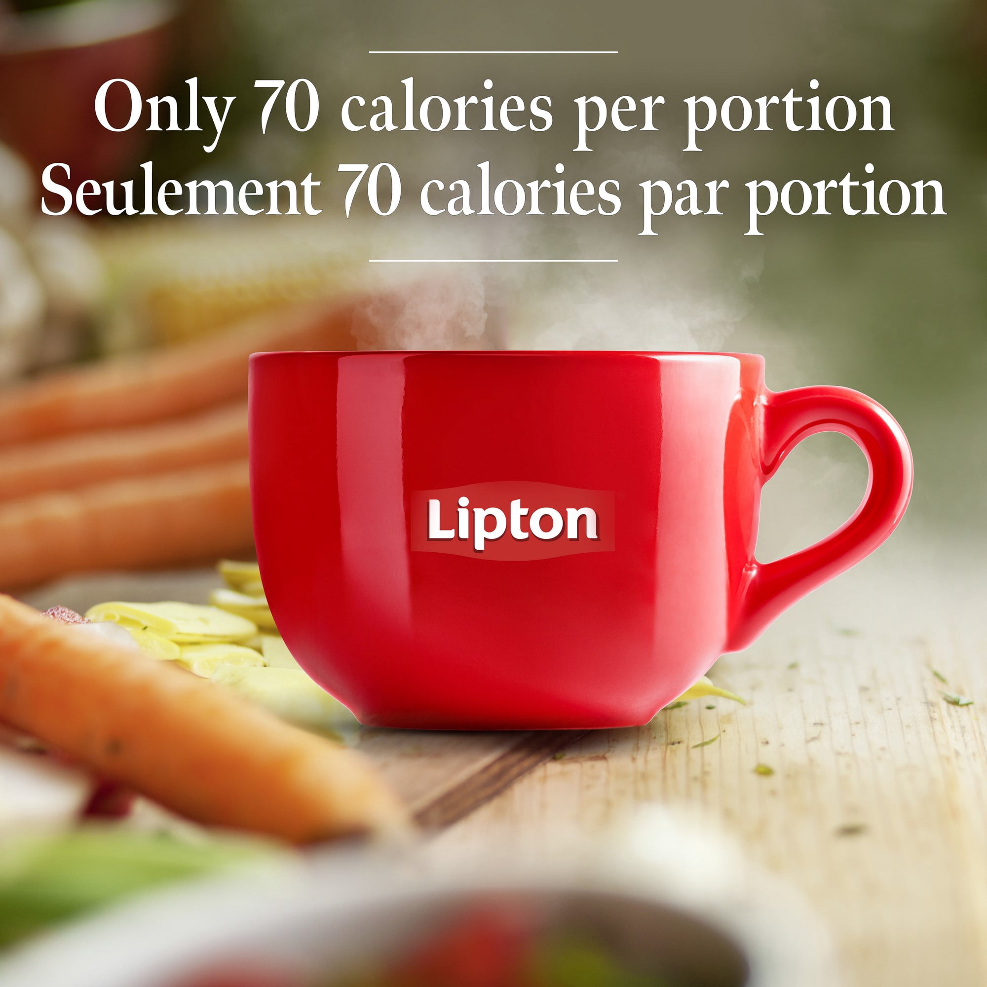 Lipton Mélange à Soupe Sec pour une Soupe aux Nouilles Classique Facile et Délicieuse Poulet et Nouilles Faible Teneur en Gras et Sans Arômes Artificiels 338 g
