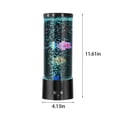 thumbnail image 3 of LSLJS LED Fish Lava Lamp, Fish Aquarium Decorative Lamp With Remote Control, Mini Bubble Lamp With Multi-Color Changing Aquarium Light, Aquarium Lava Lamp, Night Light, 3 of 6