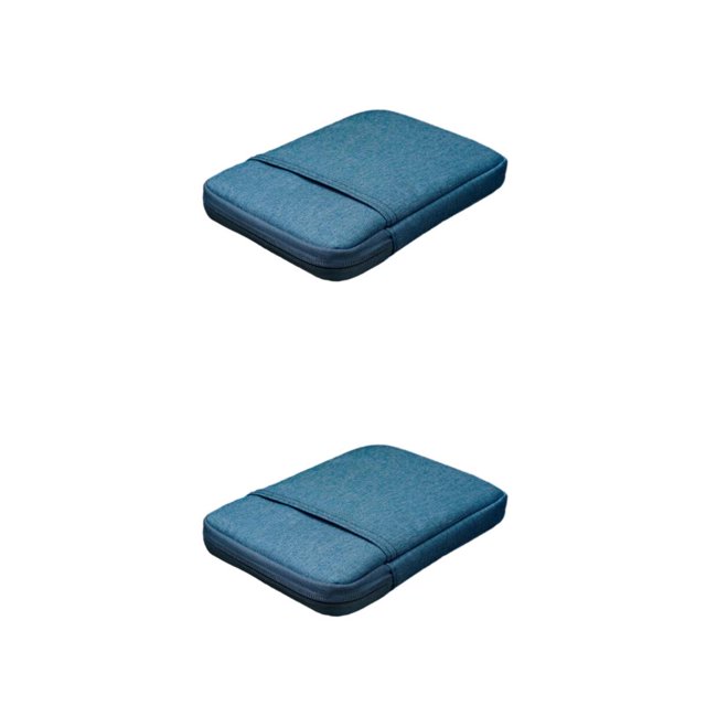 Decodeary Abrasion Proof E-Book Protective Case E-Reader S Best Defense Against Scratches lake blue 2Set