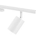 thumbnail image 2 of West 64" 6-Light Track Lighting, Matte White, Center Swivel Bars, 2 of 9