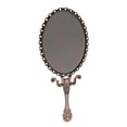 thumbnail image 2 of Maoww Vintage Antique Handheld Foldable Cosmetic Makeup Compact Hand Mirror Small, 2 of 8