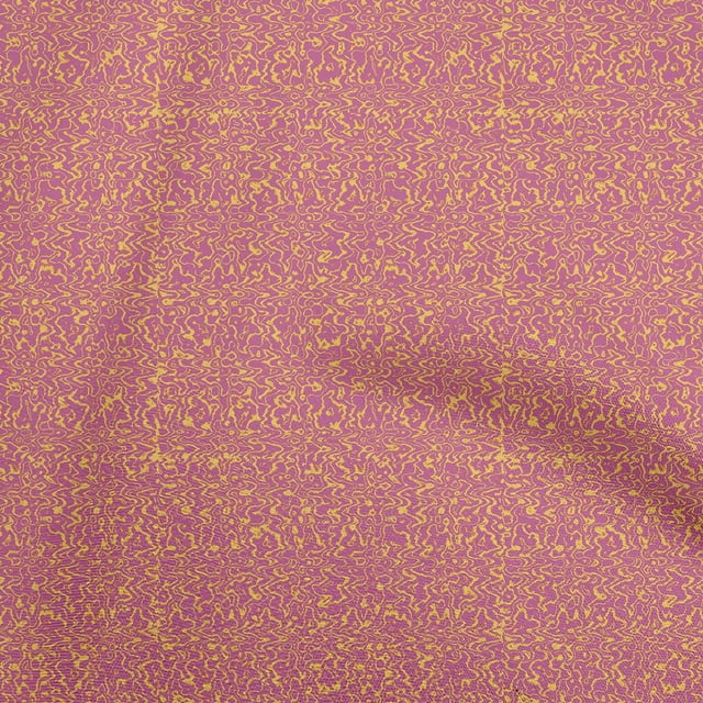 oneOone Tissu Popeline de Coton Sergé Rose Tissu pour Robe Tissu Imprimé au Mètre 56 Pouces de Large-Gy