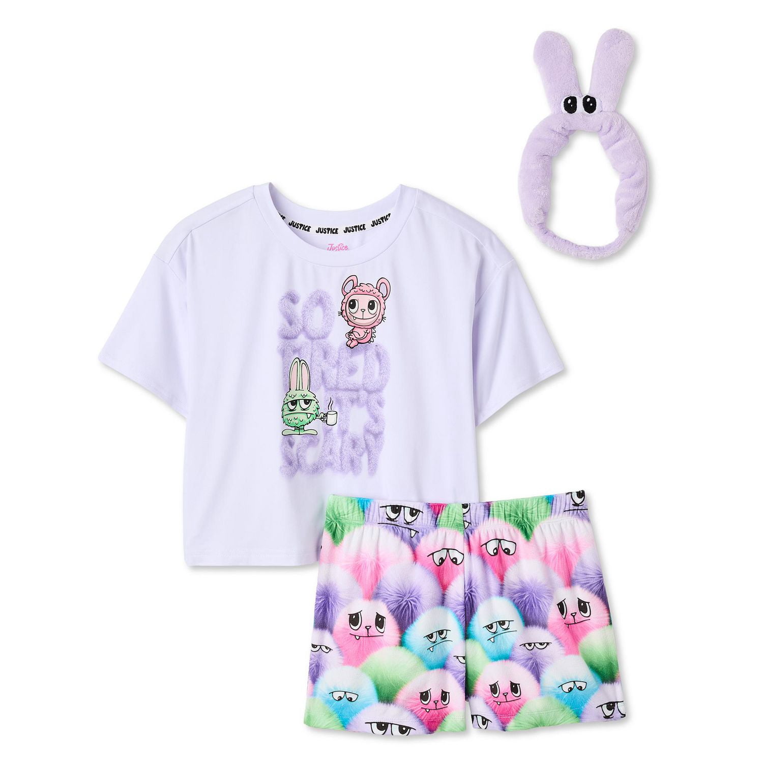 Pyjama 3 pièces Justice pour filles
