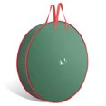 thumbnail image 3 of 30" Christmas Wreath Storage Bag Handle Garland Holiday Container Decoration, 3 of 11